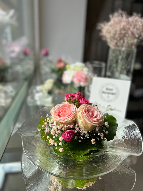 Schale mit Wellenrand - Glasi Hergiswil