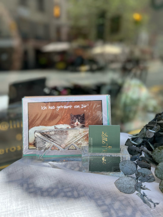 Visitenkartenhalter, Glasi Hergiswil