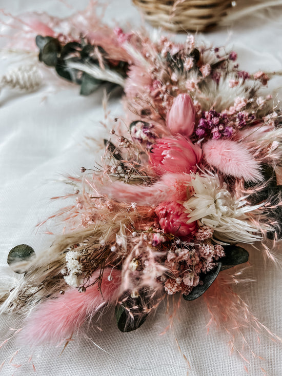 Barbie Trockenblumenkranz